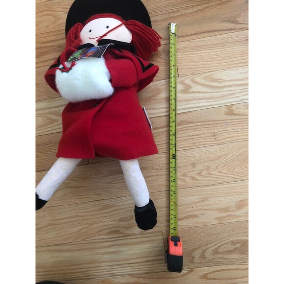 Madeline 18 Inches Tall NWT Vintage Christmas Doll PLUS Paperdoll Book New Uncut - Picture 8 of 12
